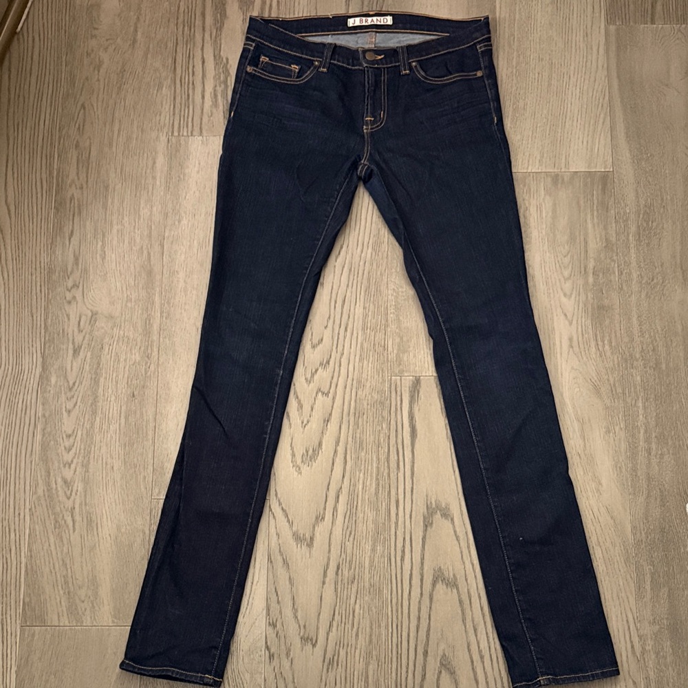 J Brand Pencil Leg Jeans Style 912 Ink Dark Wash Skinny